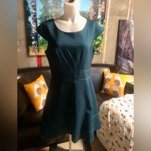 JustFab dress in teal.   Size L.  Excellent condition.